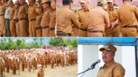 Apel Perdana Pemkab Kerinci Pasca Libur Idul Fitri
