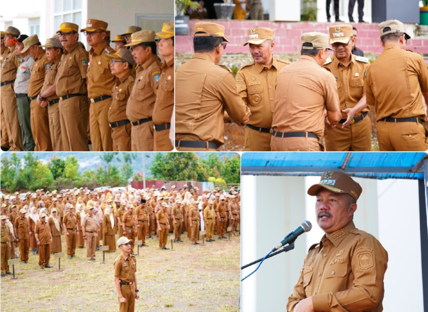 Apel Perdana Pemkab Kerinci Pasca Libur Idul Fitri