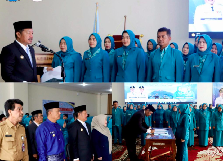 Pelantikan Pengurus TP-PKK dan Tim Pembina Posyandu Kerinci Periode 2025–2030
