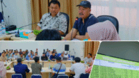 Bupati Monadi Pimpin Rapat Strategis Capai Surplus 100 Ribu Ton Beras