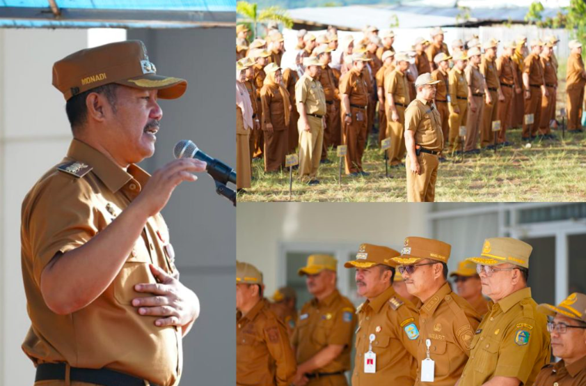 Upacara dan Apel Kerja Pemerintah Kabupaten Kerinci