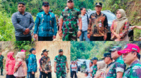 Progres Perbaikan Jalan Amblas di Pungut Tengah