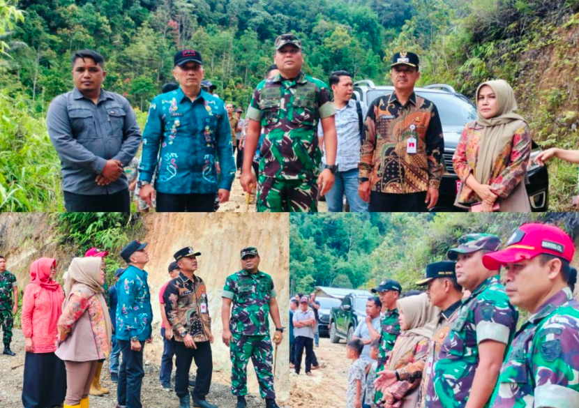 Progres Perbaikan Jalan Amblas di Pungut Tengah Progres Perbaikan Jalan Amblas di Pungut Tengah