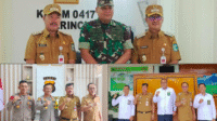 Bupati dan Wabup Kerinci Lakukan Kunjungan Perdana ke Kodim, Polres, dan PN