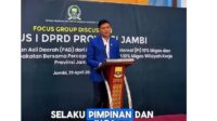 DPRD Provinsi Jambi melakukan Focus Group Discution (FGD) soal optimalisasi penerimaan PAD dari PI 10 persen Petro Cina.