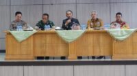 Wakil Bupati Kabupaten Muaro Jambi, Junaidi H Mahir pimpin Rapat Koordinasi (Rakor) antisipasi bencana Kebakaran Hutan dan Lahan (Karhutla) di Wilayah Muaro Jambi.