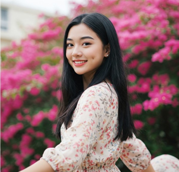 Contoh gambar AI yang dihasilkan aplikasi.