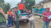 Ratusan rumah di Kabupaten Muaro Jambi terendam banjir akibat hujan deras yang menerjang selama semalaman beberapa waktu lalu.
