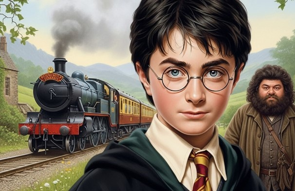 Ilustrasi film harry potter and the sorcerer's stone, Foto : AI/Jambiseru