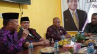 Wabup Merangin H A Khafidh mendampingi anggota DPR RI Fraksi Golkar Dapil Jambi H Hasan Basri Agus (HBA), melakukan reses masa sidang III tahun 2024-2025 ke Kabupaten Merangin, Kamis (19/6/2025).