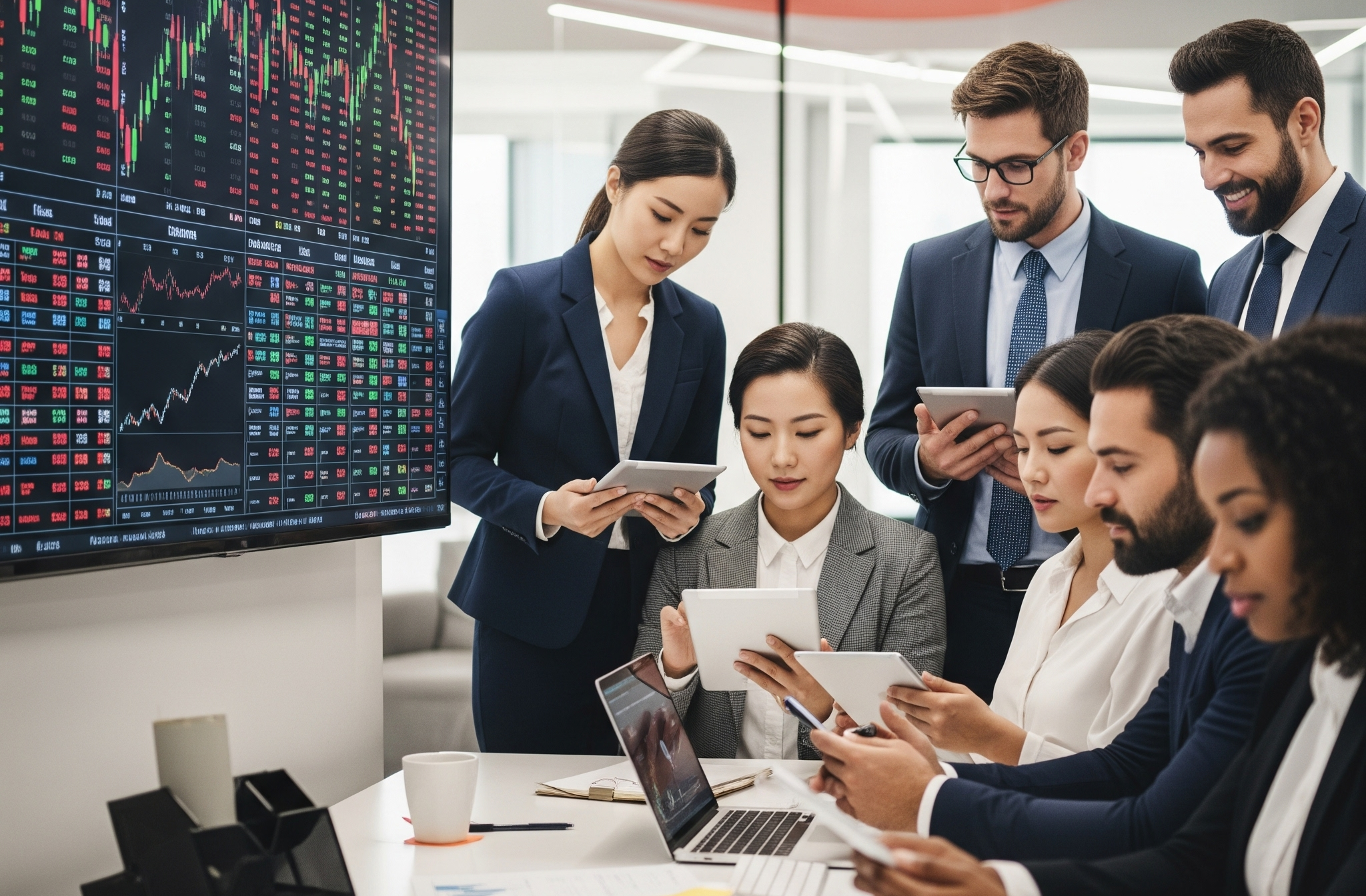 Ilustrasi investasi saham. Foto : AI Ilustrasi investasi saham. Foto : AI