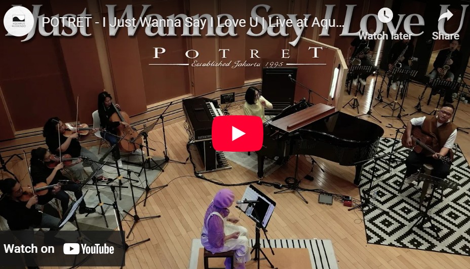 lagu i just wanna say i love you potret.