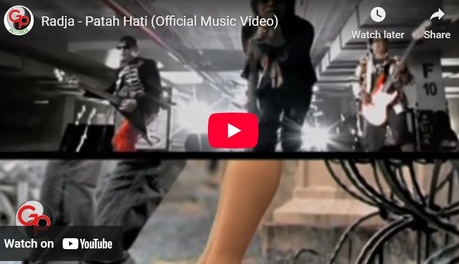 lagu patah hati radja.