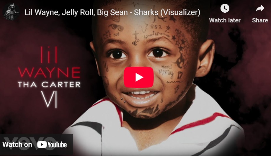lagu sharks lil wayne ft jelly roll & big sean.
