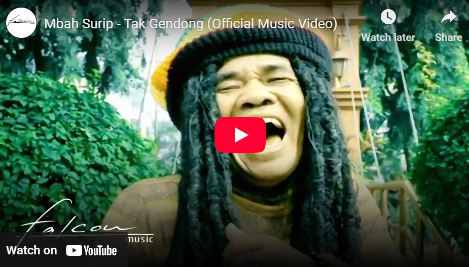 lagu tak gendong mbah surip.