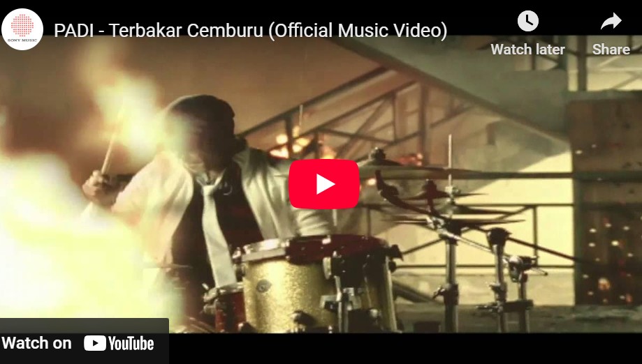 lagu terbakar cemburu padi.