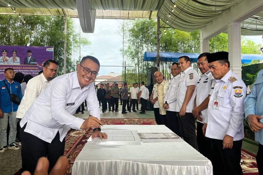 Rakor pembentukan Koperasi Desa/Kelurahan Merah Putih