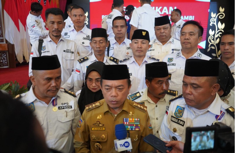 Gubernur Al Haris Harap APDESI Ujung Tombak Pembangunan Desa