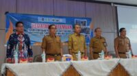 Wakil Bupati Kabupaten Muaro Jambi, Junaidi H Mahir membuka kegiatan pertemuan forum kemitraan pencegahan dan pengendalian penyakit.