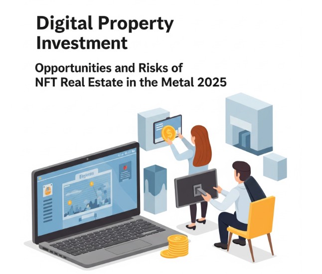 Ilustrasi Investasi Properti Digital. Ilustrasi Investasi Properti Digital.