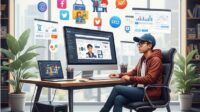 Ilustrasi Rahasia Sukses Bisnis Online 2025.