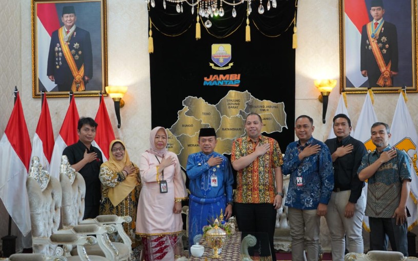 Audensi dengan BRIN, Gubernur Al Haris Bahas Penguatan Peran BRIDA Audensi dengan BRIN, Gubernur Al Haris Bahas Penguatan Peran BRIDA