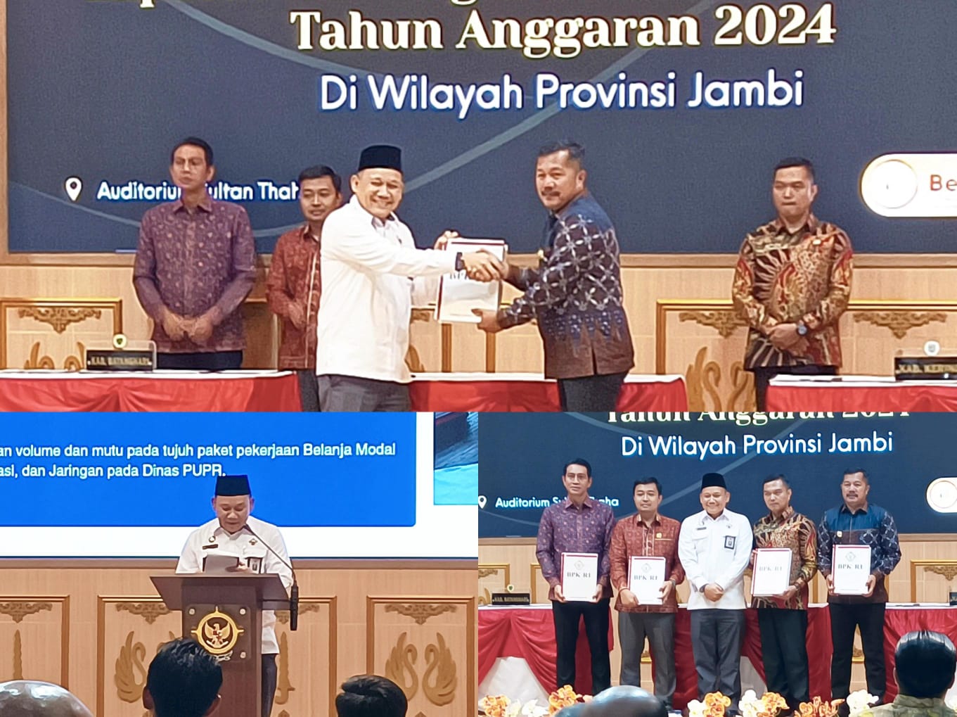 Pemkab Kerinci Kembali Raih Opini WTP dari BPK RI Pemkab Kerinci Kembali Raih Opini WTP dari BPK RI