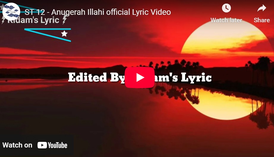 lagu anugerah ilahi st 12.