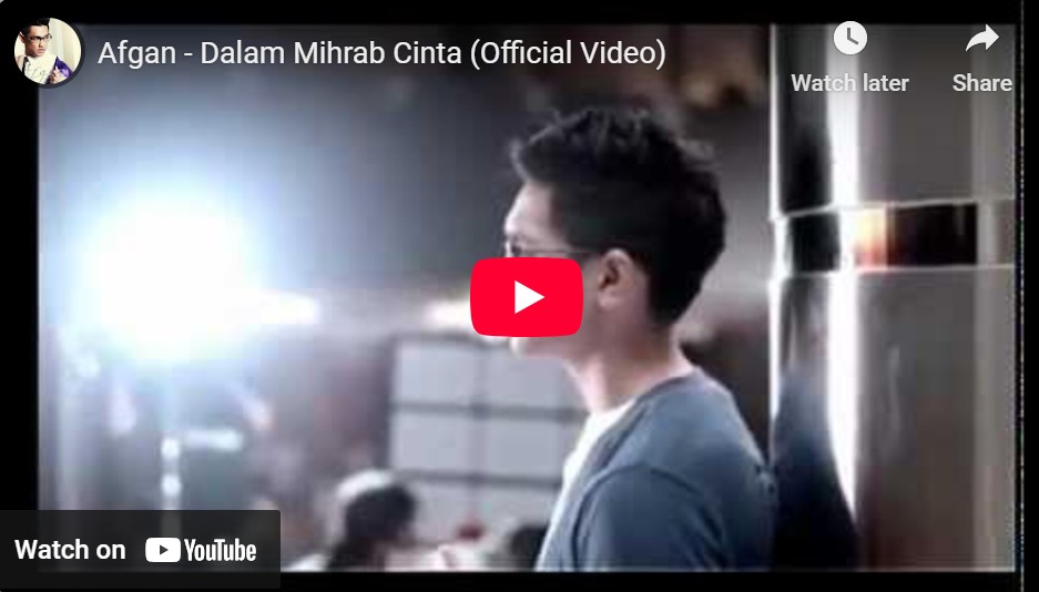 lagu dalam mihrag cinta afgan.