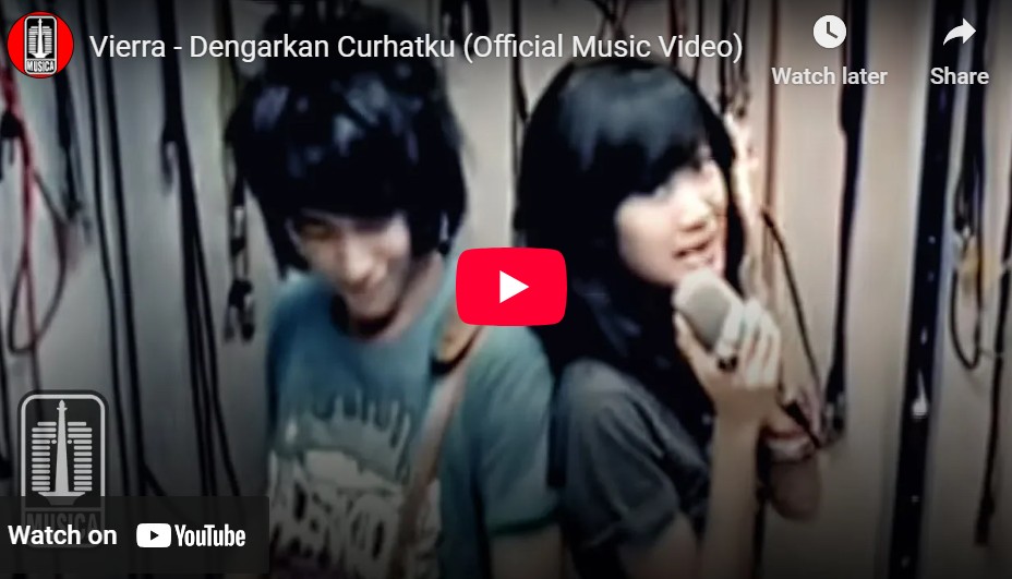 lagu dengarkan curhatku vierra.
