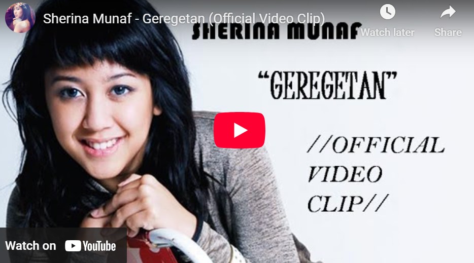 lagu geregetan sherina.