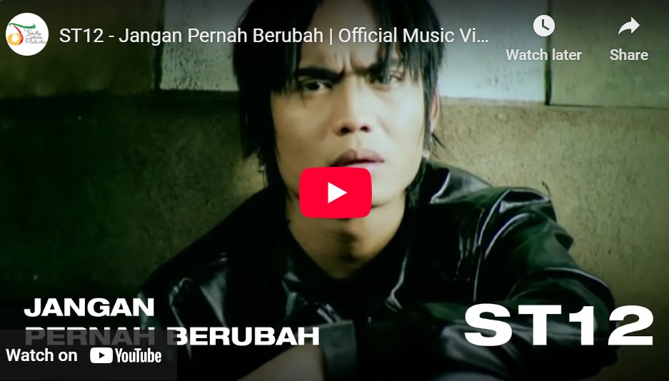 lagu jangan pernah berubah st 12.