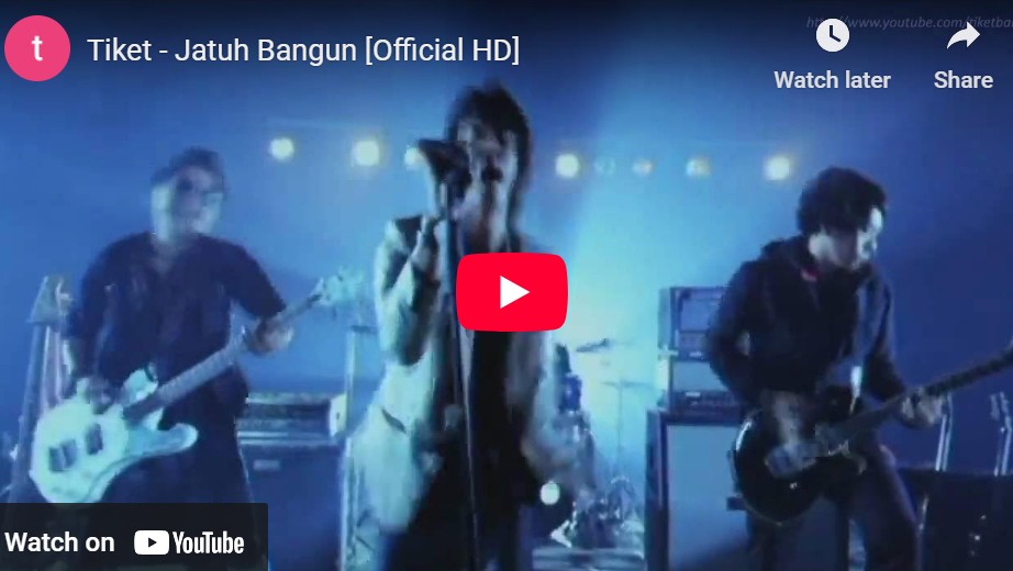 lagu jatuh bangun tiket.