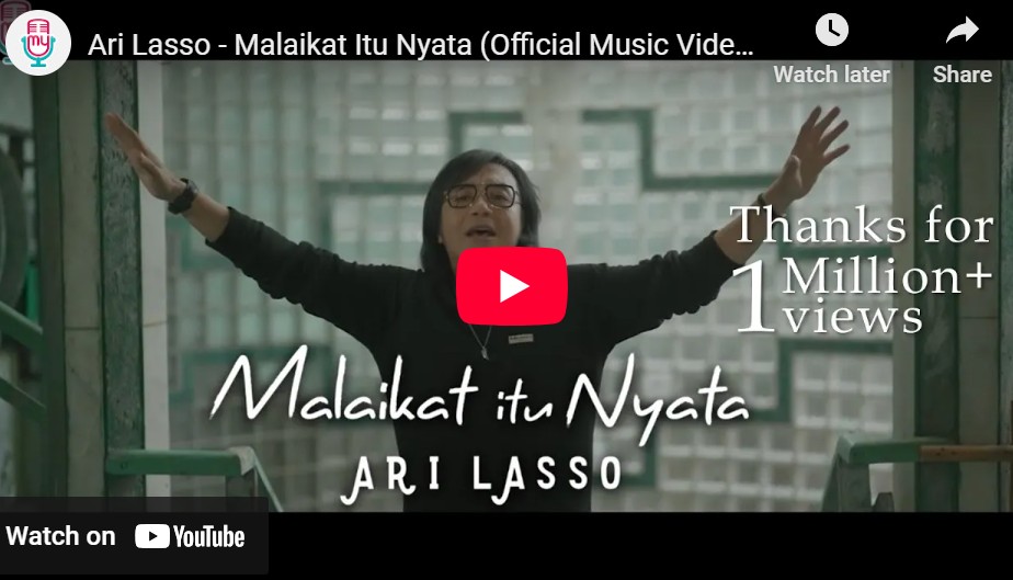 lagu malaikat itu nyata ari lasso.