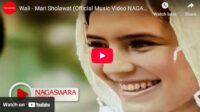 lagu mari shalawat wali.