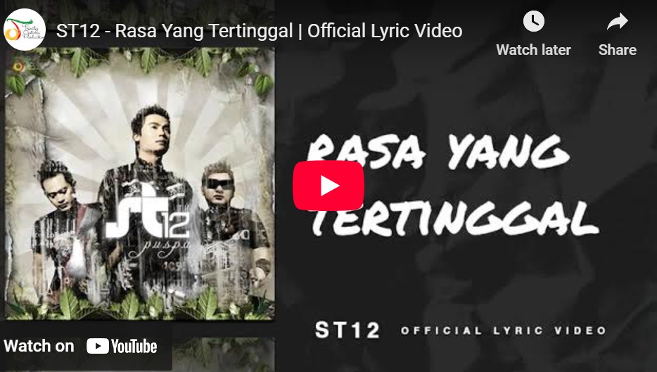 lagu rasa yang tertinggal st 12.