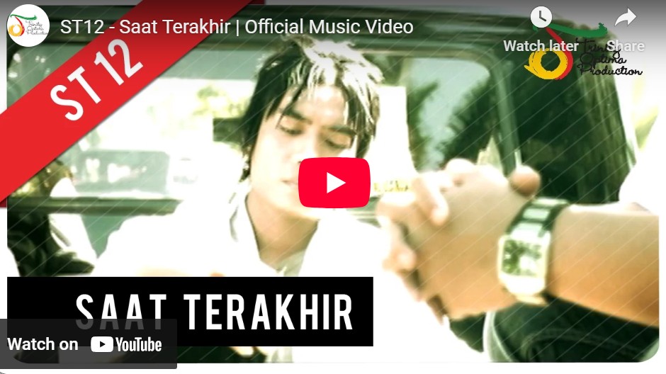 lagu saat terakhir st 12.