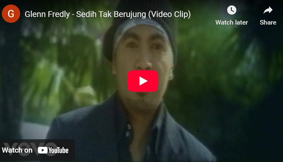 lagu sedih tak berujung glenn fredly.