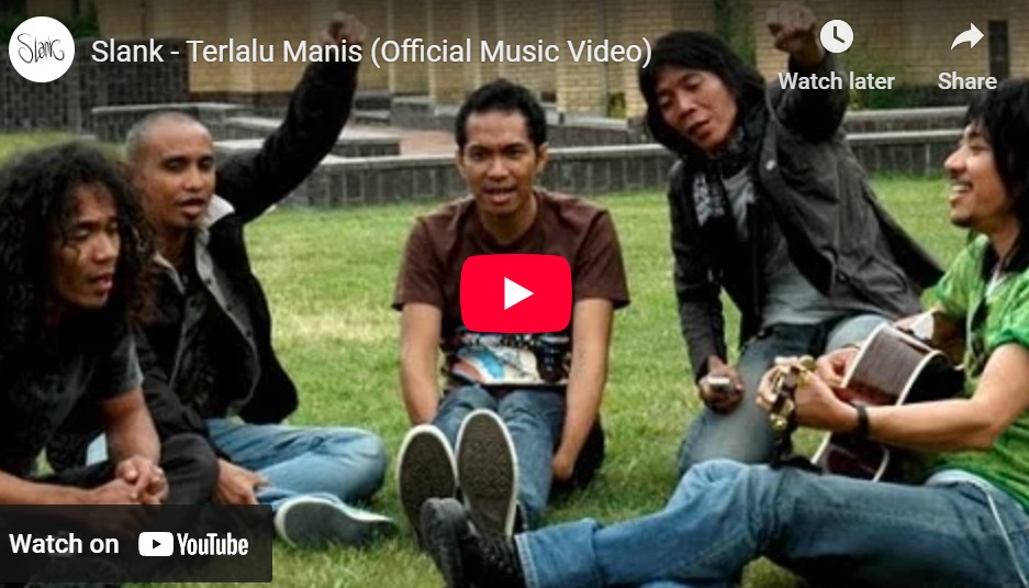 lagu terlalu manis slank.