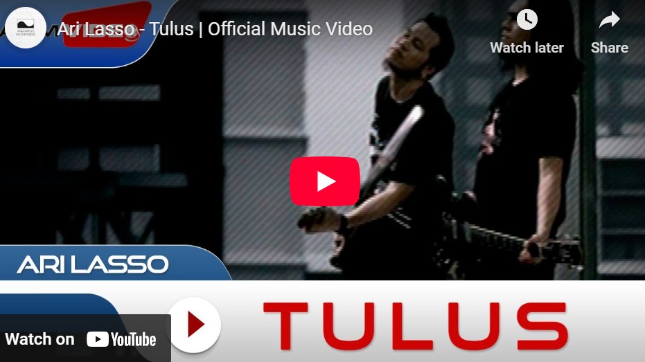 lagu tulus ari lasso.