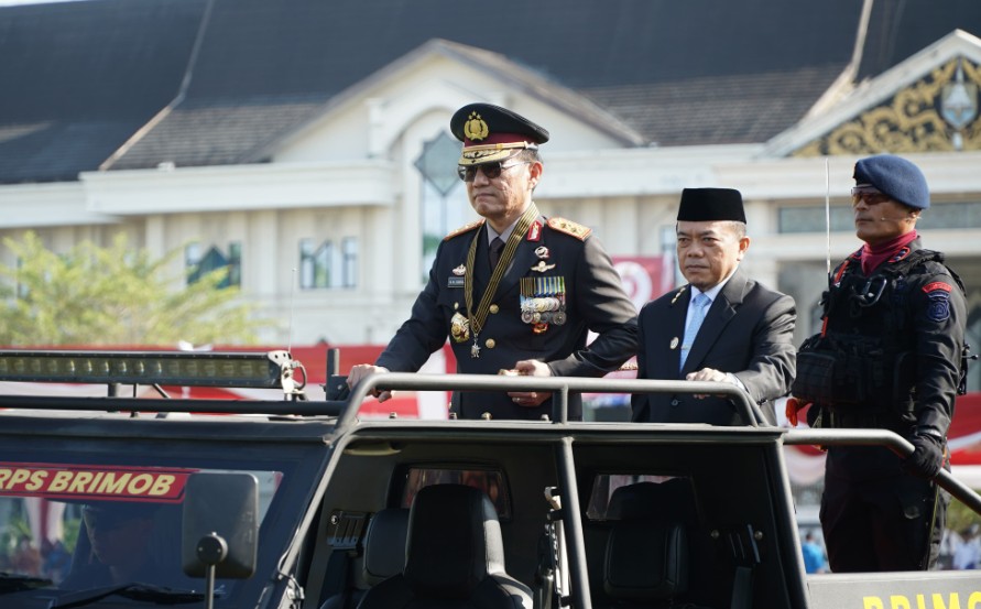 Gubernur Al Haris Apresiasi Kinerja Polda Jambi Menjaga Keamanan Daerah Gubernur Al Haris Apresiasi Kinerja Polda Jambi Menjaga Keamanan Daerah