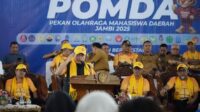 Buka POMDA 2025, Gubernur Al Haris: Potensi Atlit Jambi Luar Biasa