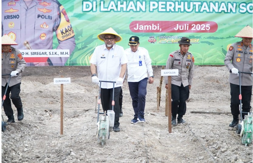 Sekda Sudirman: Kolaborasi Pemda Jambi Bersama Polda Wujudkan Asta Cita Presiden Prabowo