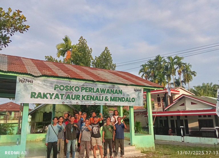 Konflik PT SAS, Posko Perlawanan Warga Aur Kenali Jambi Mulai Aktif Konflik PT SAS, Posko Perlawanan Warga Aur Kenali Jambi Mulai Aktif