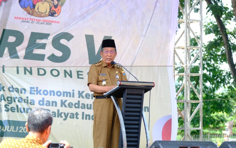 Wagub Sani Dorong Kesejahteraan Petani dalam Kongres V SPI