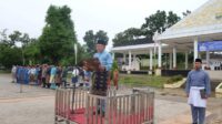 sekda pimpin upacara hut jambi