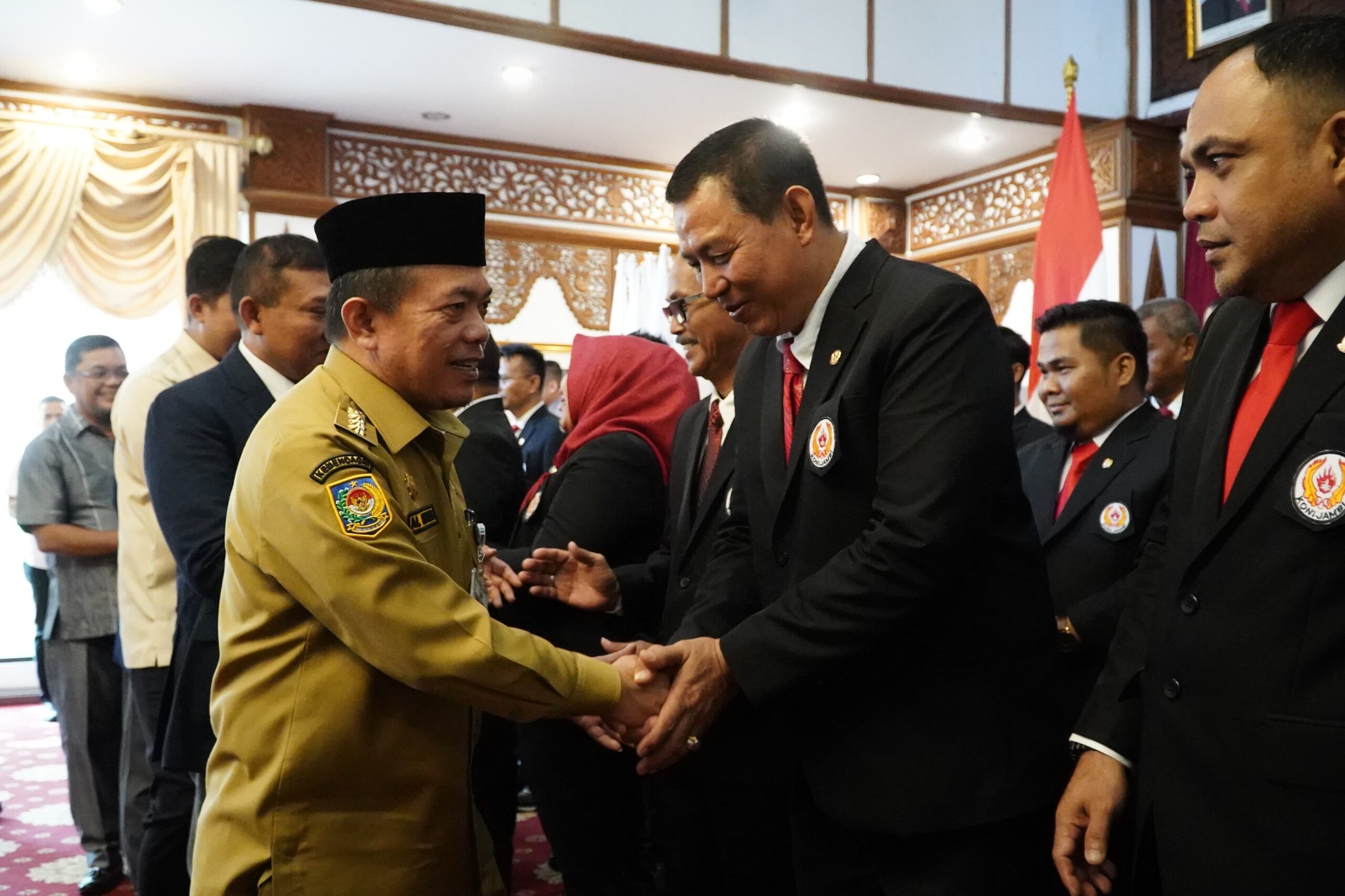 73 pengurus koni provinsi jambi resmi dilantik, targetkan masuk 10 besar nasional