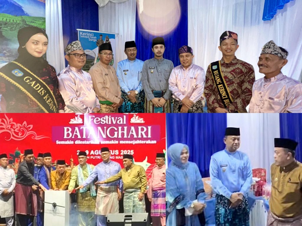 Wabup Kerinci Murison Hadiri Festival Batanghari 2025