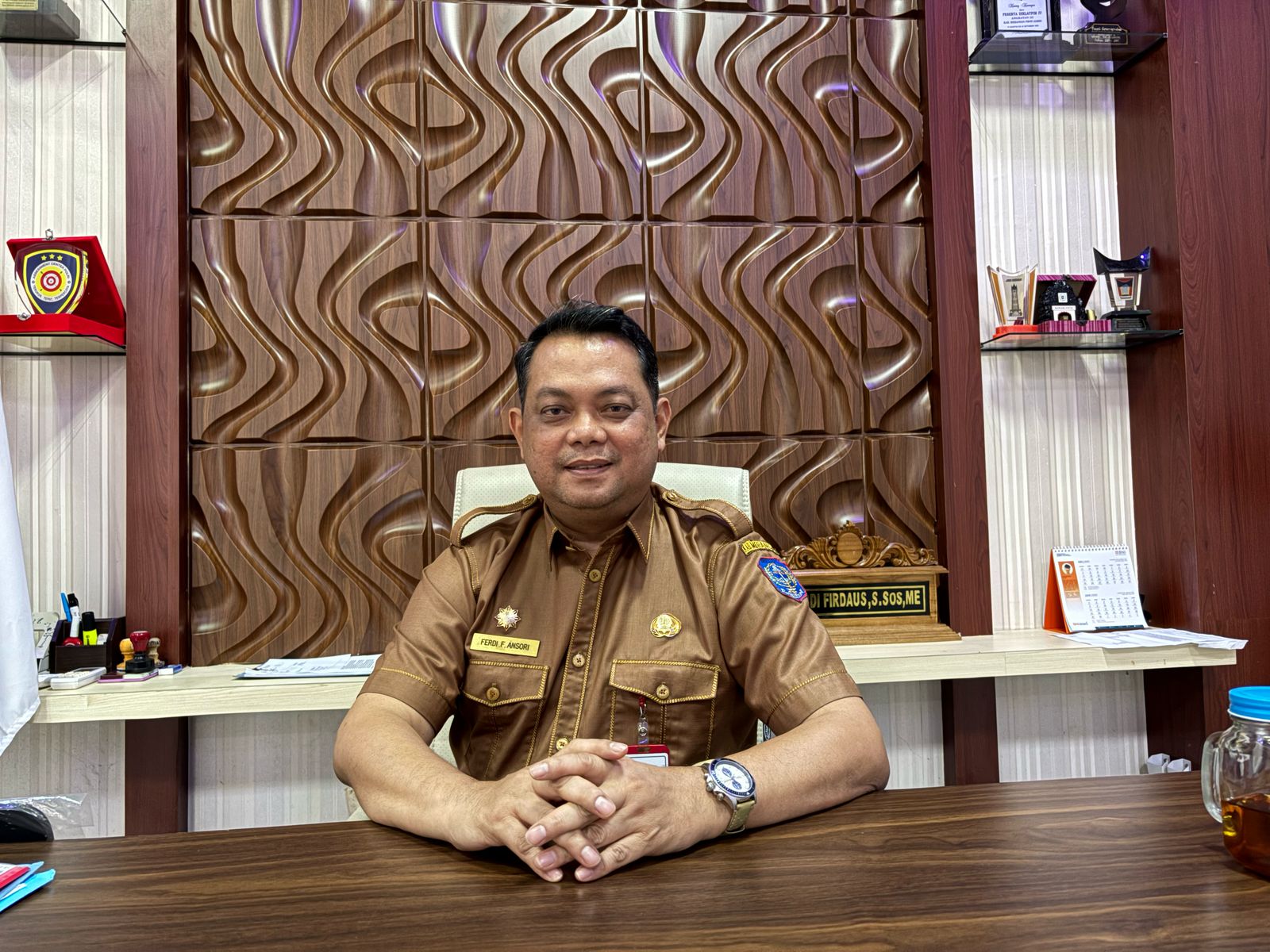 Kepala BKPSDMD Merangin, Ferdi Firdaus. doc: Edo Jambiseru