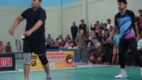 Bupati Merangin H M Syukur saat berpasangan dengan Tantowi Ahmad di Hall Pemda Merangin. dok: Diskominfo